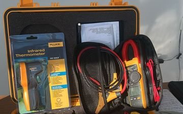 Instrumentos de medição e ensaio utilizados pela equipe técnica